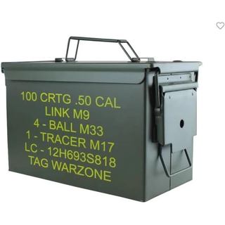 Caixa Tática NTK Ammo Box Porta 50 Multiuso Militar Organização Resistente