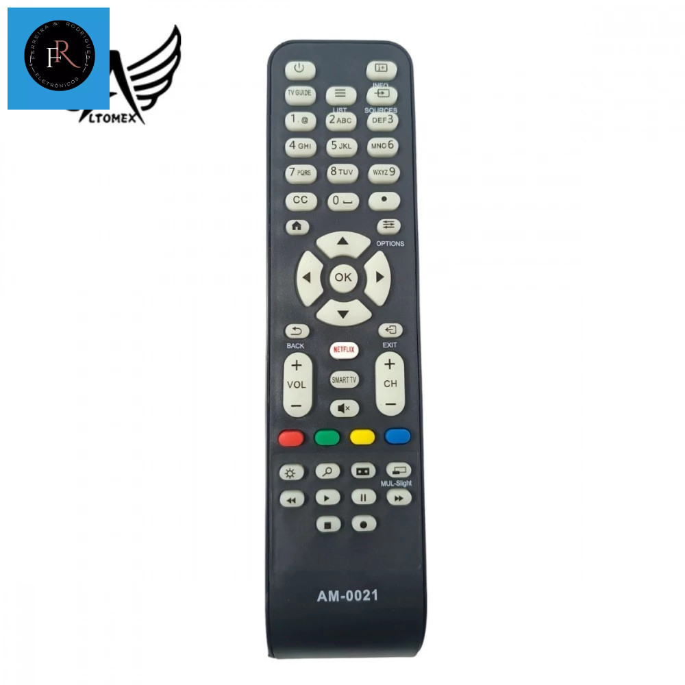 Controle Remoto Compatível com Tv Aoc Lcd e Led LE32d1452, LE40d1452 UniversalAM-0021
