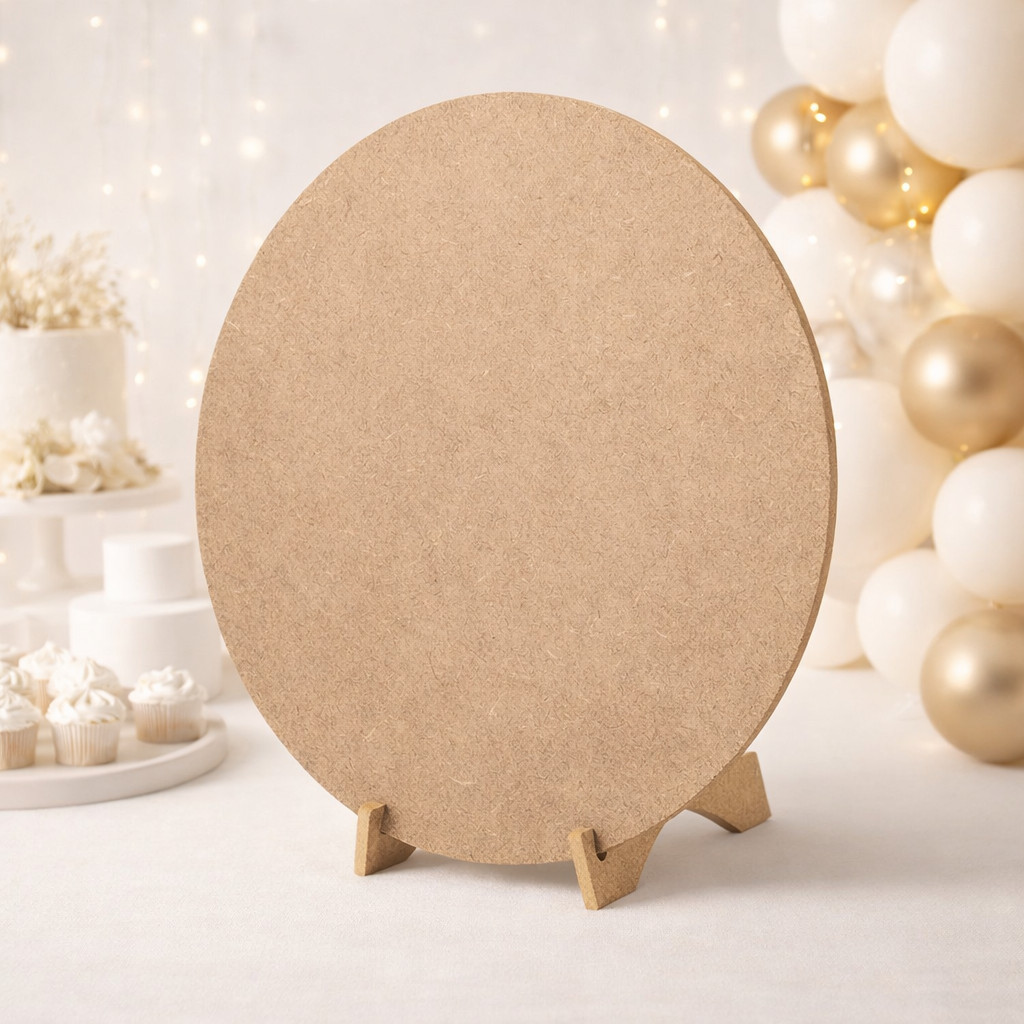 Kit Mini Painel 30X30 em MDF Para Decoração de Mini Festas