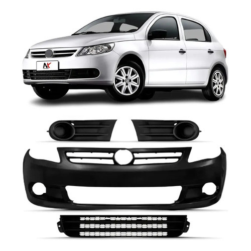 Kit Parachoque Gol G5 Voyage 2009 2010 2011 2012 Completo