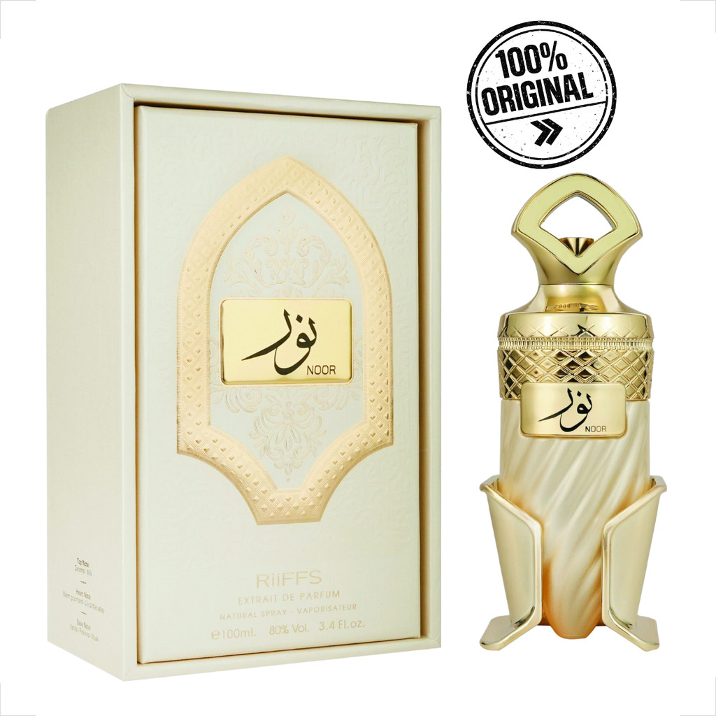 Perfume Noor Riffs Edp Extrato De Perfume 100ml Perfume Árabe Alta Concentração Fixação