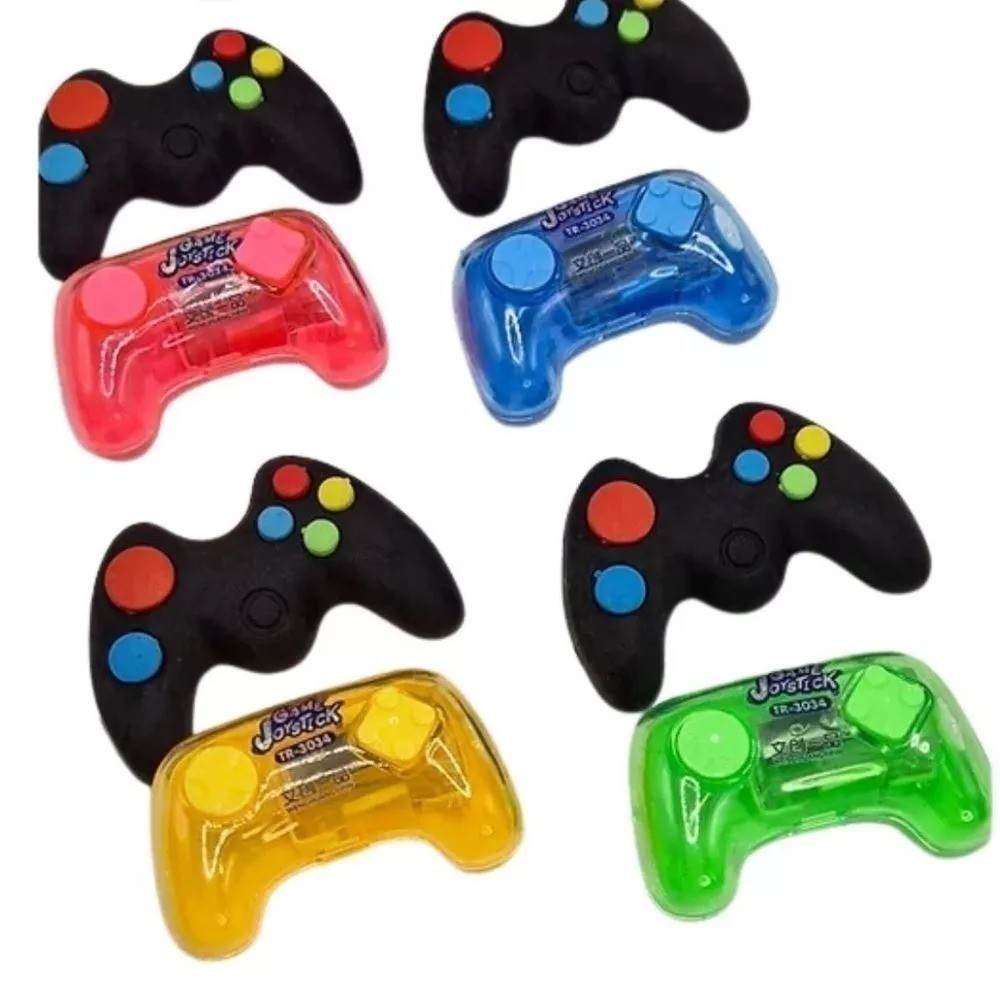 Kit Escolar Gamer: Borracha e Apontador Controle de Videogame em Oferta na Shopee