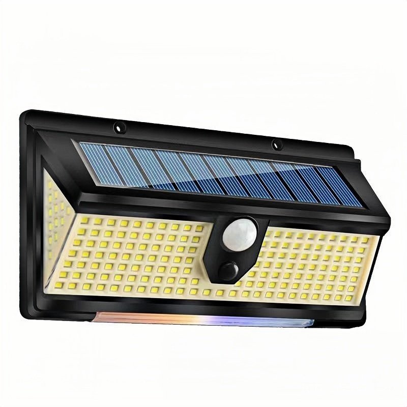 1/2/3 Pcs LâMpada Solar Super Brilhante EconôMica E EcolóGica Com Controle De Luz Inteligente E FáCil InstalaçãO