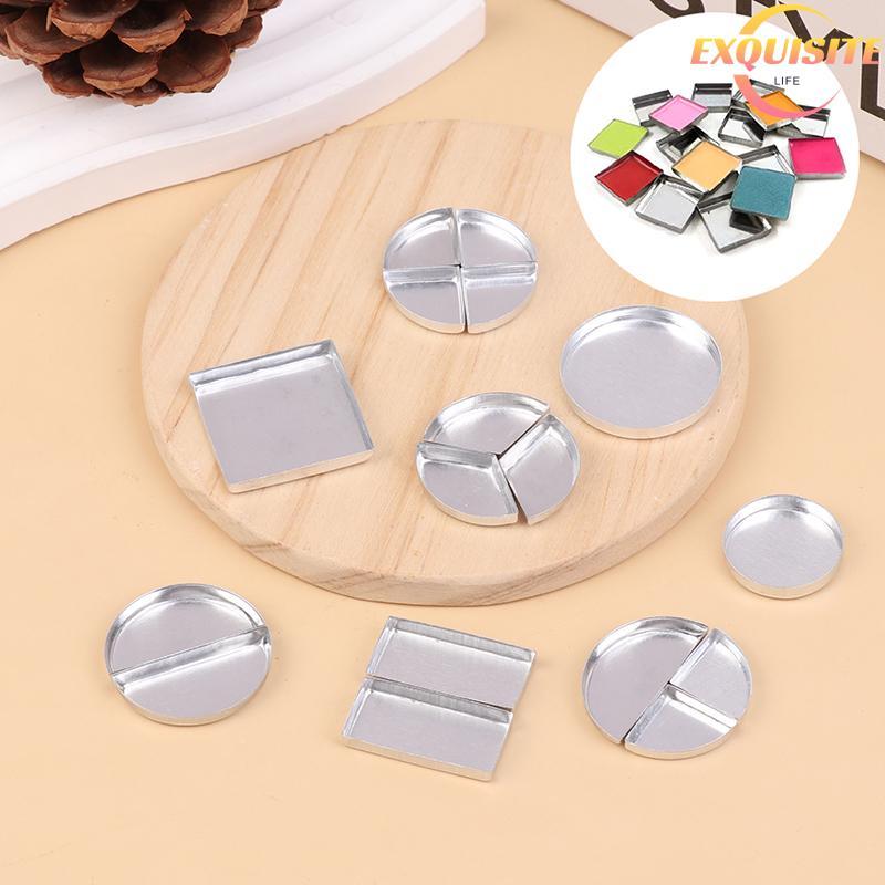 [EL-t] 10 Peças Panelas De Paleta De Lata De Metal Vazias Redondas Sombra Cosmética Para Sombras Maquiagem Magnética Nov