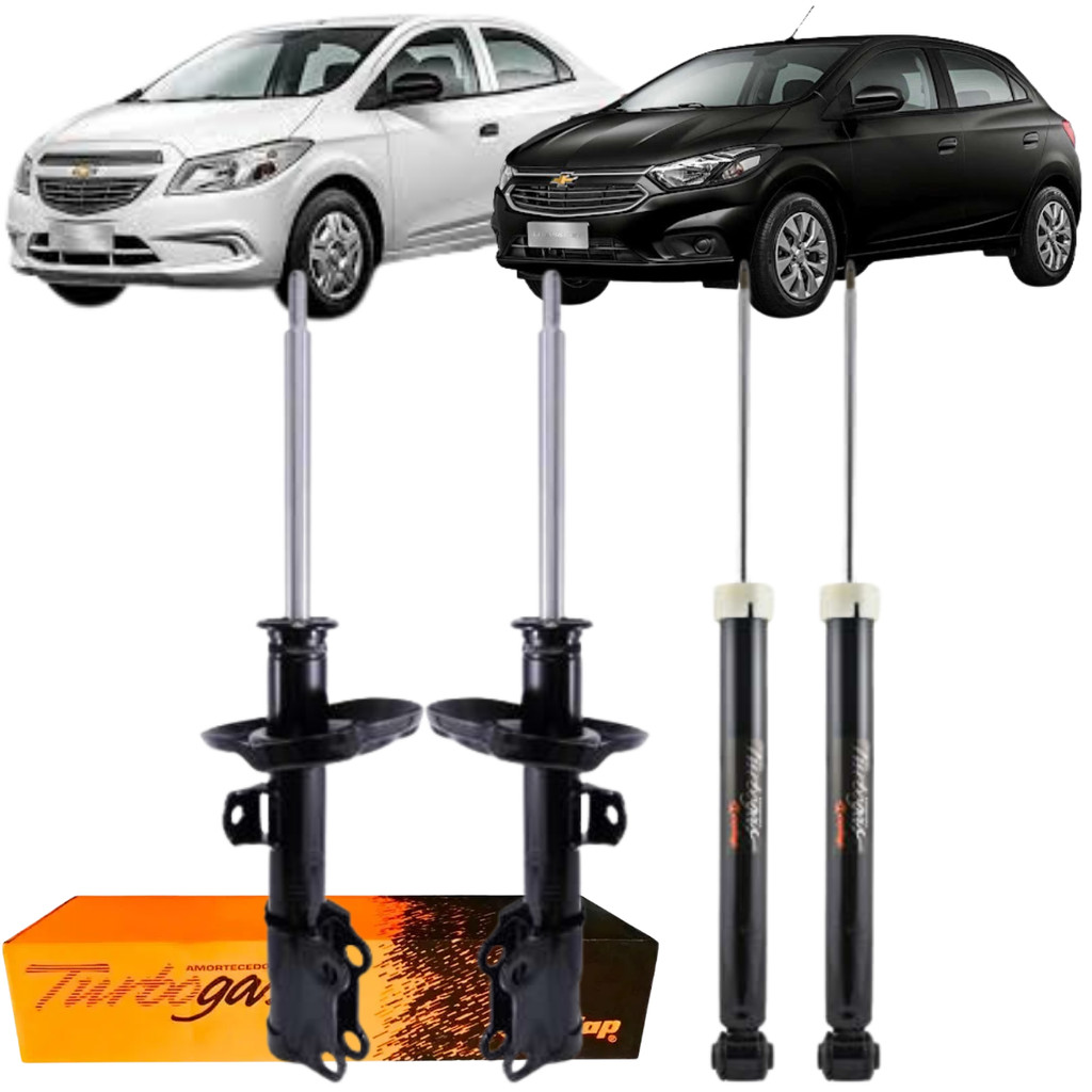 Kit 4 Amortecedor Dianteiro Traseiro Cofap Gm Onix Prisma Spin Sonic