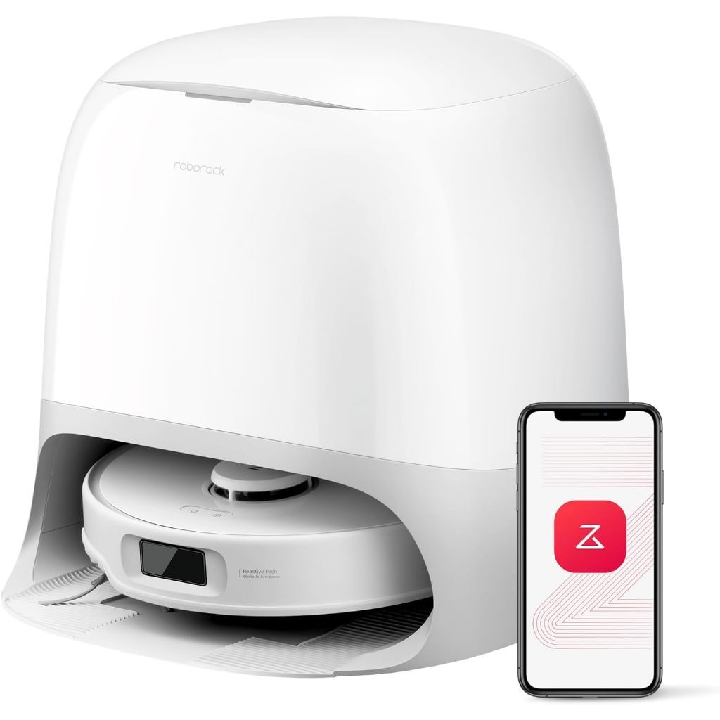 Aspirador Robô Roborock Qrevo Curv S5X Sucção 17.000Pa Base Inteligente 3.0 110v/220v