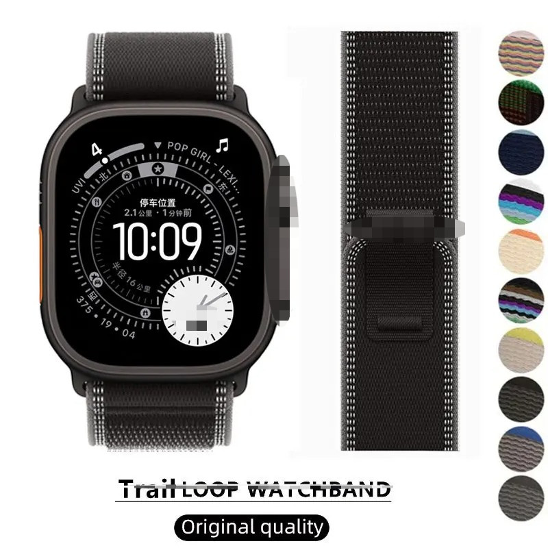Correias De Trilha Para A * ple Pulseiras De Relógio Ultra 3 2 Banda 49mm 44mm 40mm 45mm 41mm 42mm Pulseira iWatch Série