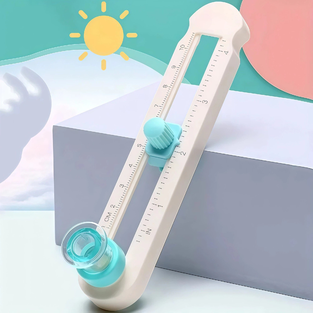 2-20cm Cortador Circular De Papel De Com Balança Ajustável Portátil Para Composto