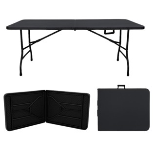 Mesa Dobrável Vira Maleta Portátil Jardim Camping 1,80m em Oferta na Shopee