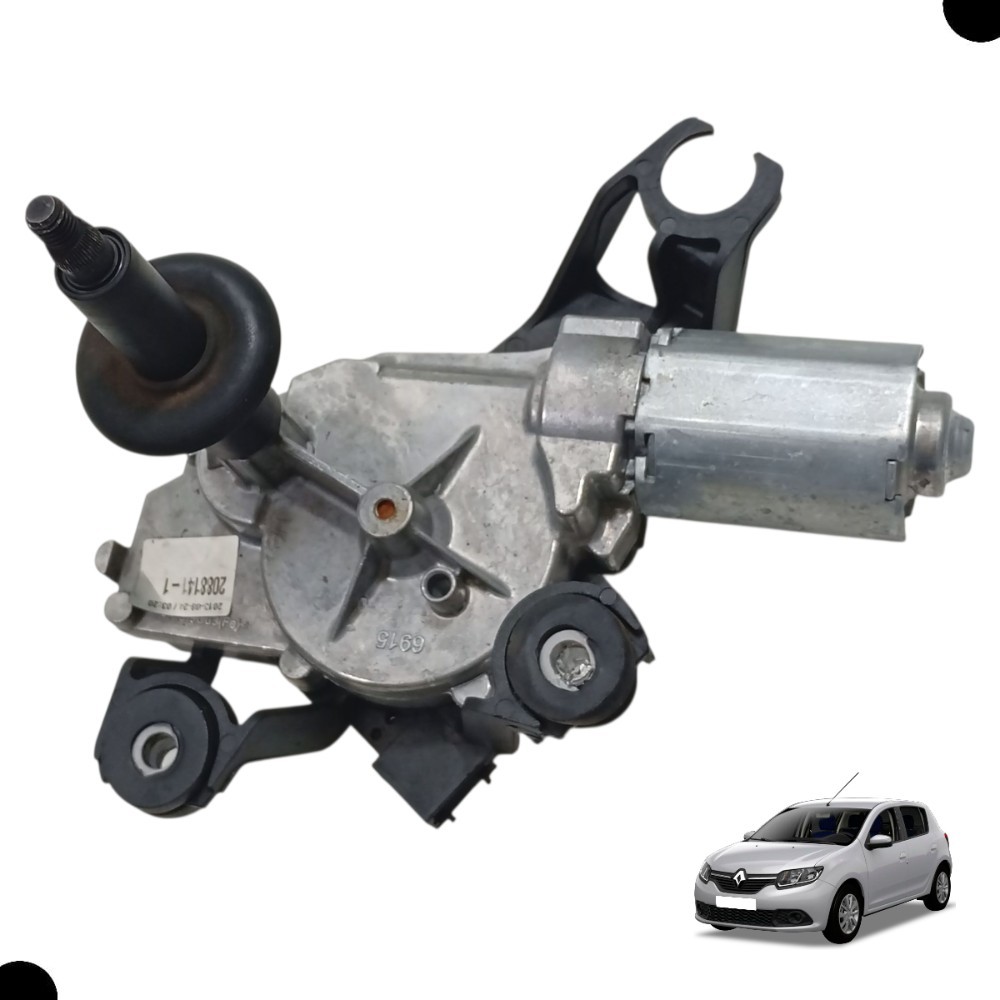 Motor Limpador Traseiro Sandero 2011, 2012, 2013, 2014