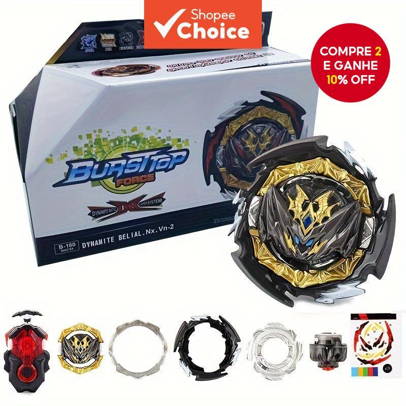 TOMY Oficial Japão Beyblade Burst DB Geração B-180 Dynamite Belial Alloy Spinning Top Toy , Crianças Batalha