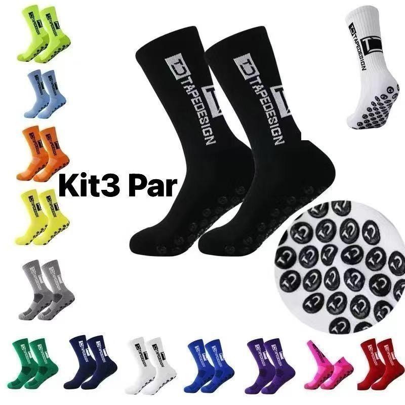 Kit 3 pares Esportes de Proteção de Tubo Longo de Compressão Respirável Masculina Várias cores e combinações em Oferta na Shopee