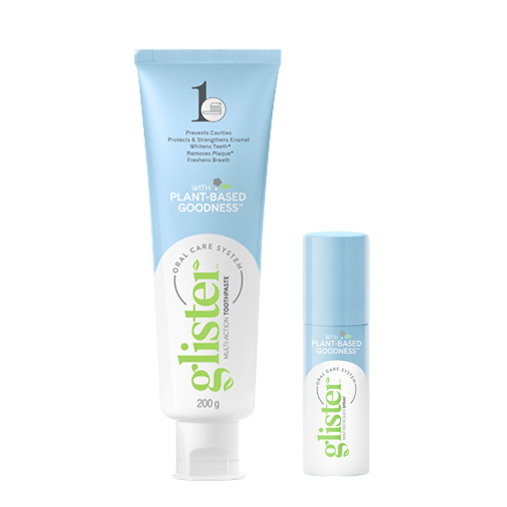 Kit Glister 1 Creme Dental 200gr + 1 Spray Bucal