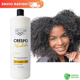 Shampoo Crespo Absoluto Colágeno The Class 1L - Livre De Sulfato em Oferta na Shopee