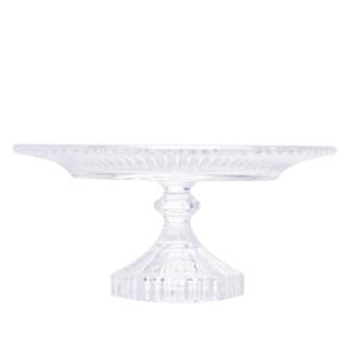 Prato para Bolo Lyor Renaissance de Cristal 18,5cm x 9,5cm em Oferta na Shopee