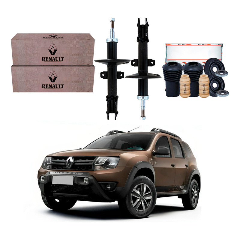 Kit Amortecedor Dianteiro, Duster 1.6 2.0 Manual 2017 A 2019