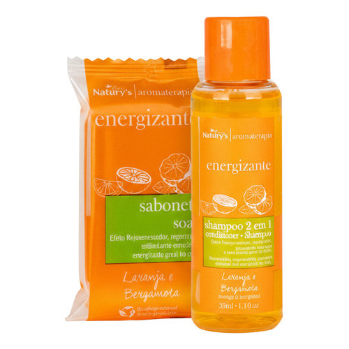 10 Kit Viagem Amenities Laranja E Bergamota Vegano Natury S Hotel