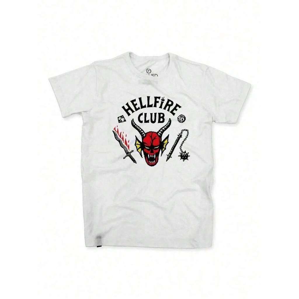 Camiseta Camisa  Hell Fire Club Série Camisa Blusa Unissex  100% Algodão Top Lançamento Envio Rápido