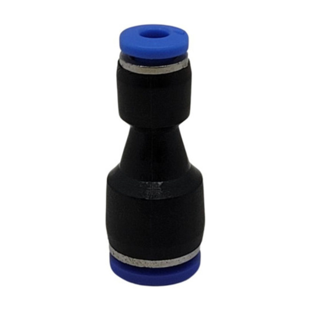 4 Peças Redução Tubo 6mm para 4mm Conexão Pneumática União Emenda