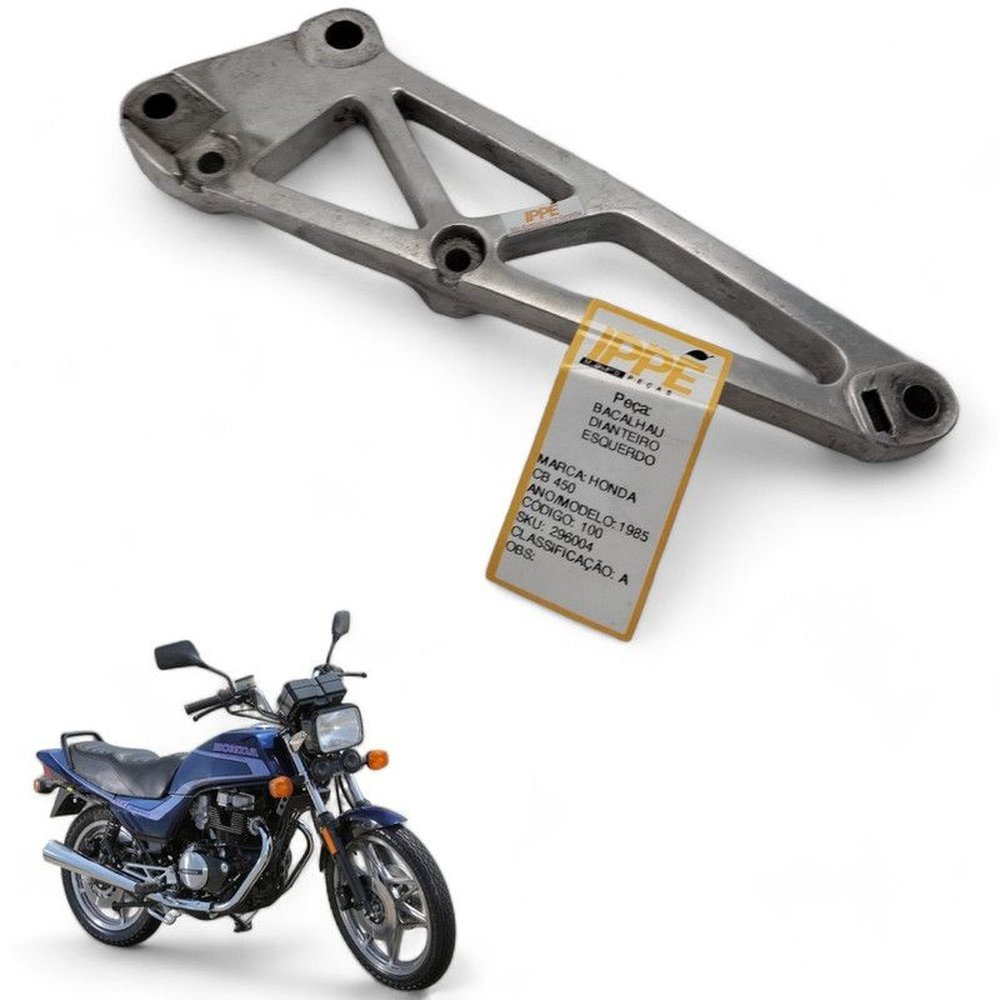 Bacalhau Dianteiro Esquerdo Honda CB 450 1985