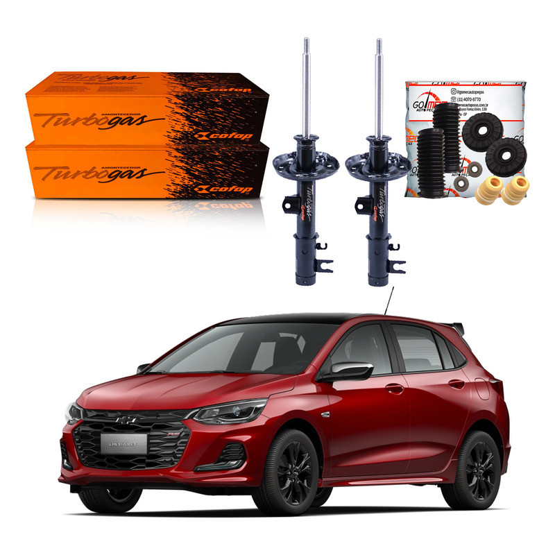 Kit Amortecedor Dianteiro Onix Rs 1.0 Turbo 2020 A 2025 em Oferta na Shopee