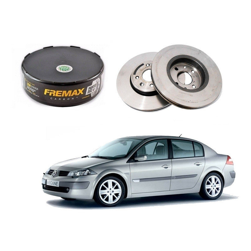 Disco Freio Dianteiro Megane 1.6 2.0 2006 A 2011 em Oferta na Shopee
