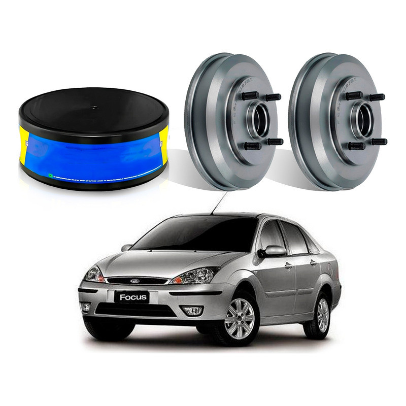 Tambor Freio Traseiro, Focus Sedan 2.0 2000 A 2008