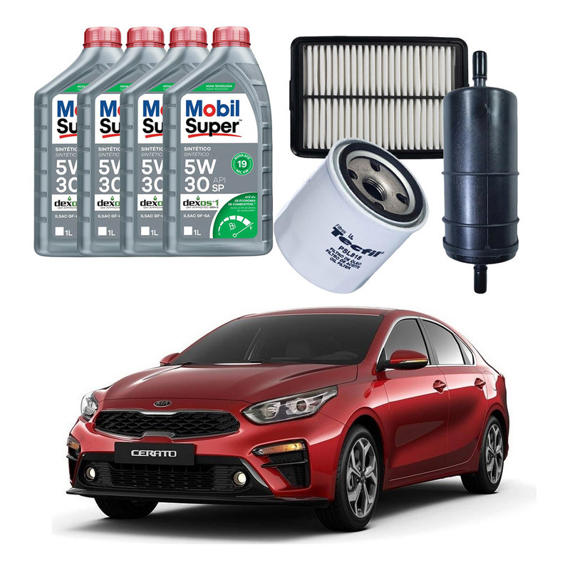 Kit Revisão Troca Óleo Filtro Cerato 2.0 16v 2020 A 2022