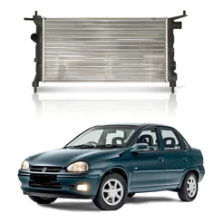 Radiador Agua Corsa Sedan 1.0 1.6 1994 A 1999