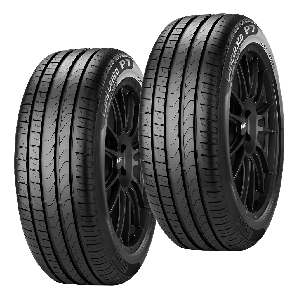 Kit 2 Pneus Pirelli Aro 17 Cinturato P7 (k1) 215/50 R17 91V em Oferta na Shopee