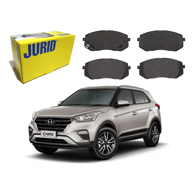 Pastilha Freio Dianteira Jurid Kona 1.6 Turbo 2023 A 2025