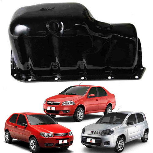 Carter Motor Óleo Fiat Uno Siena Palio 1.0 8v 1.4 8v Fire.