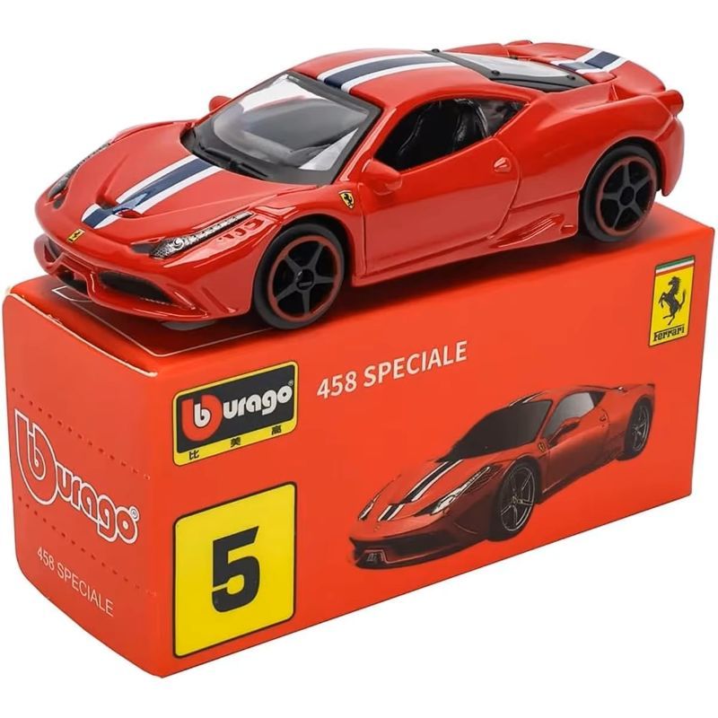 Miniatura 1:64 Carro Ferrari 458 Speciale Bburago