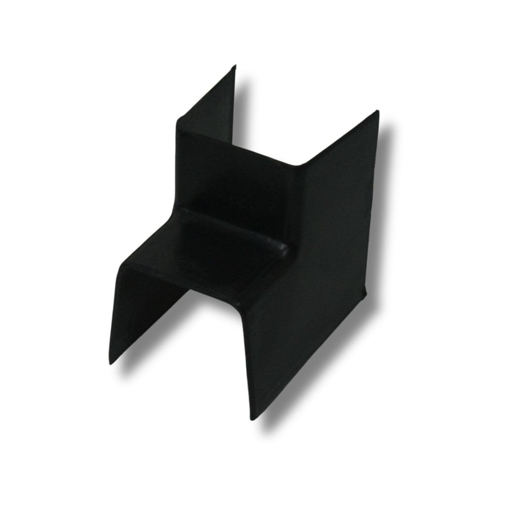 CANALETA COMPACTA PARA TUBULACAO ANGULO INTERNO 60MM