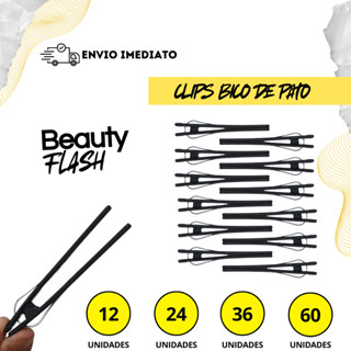 Presilhas Bico de Pato Trisse Clips Profissional para Cabelo Tintura Prendedor Grampos de Cabelo em Oferta na Shopee