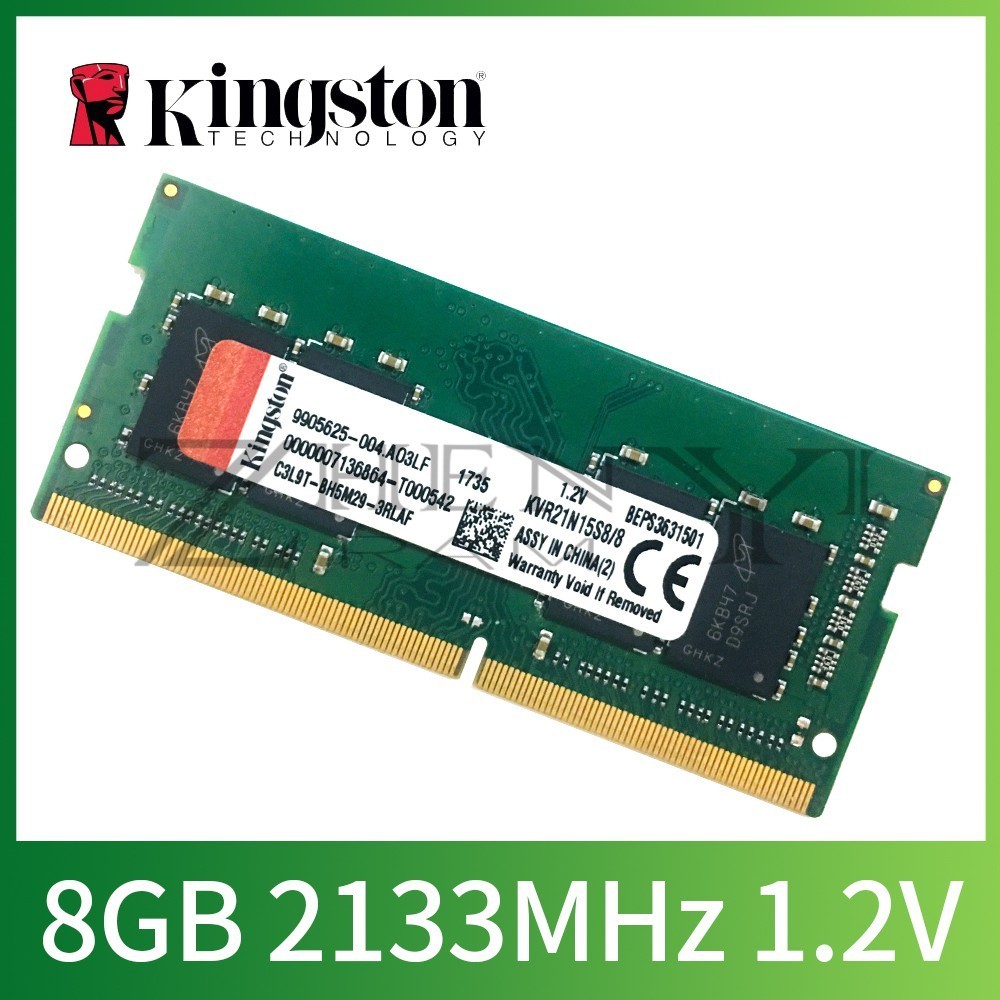 Memória Kingston DDR4 8GB 2133MHZ NOTE acessorios componentes note