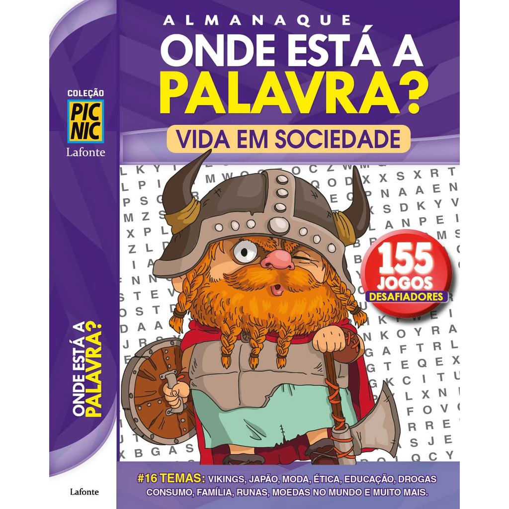 ALMANAQUE ONDE ESTA A PALAVRA - VIDA EM SOCIEDADE em Oferta na Shopee