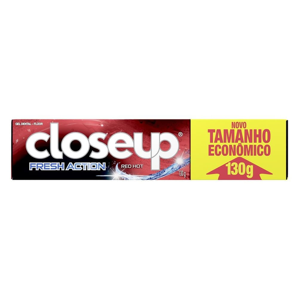 Gel Dental Close Up Red Hot 130g em Oferta na Shopee