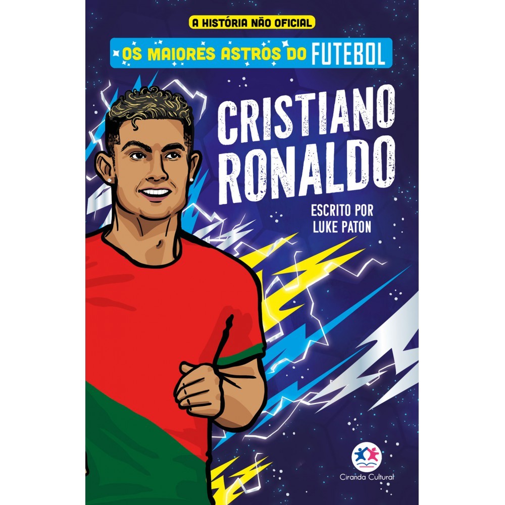 Livro Os maiores astros do futebol - Cristiano Ronaldo em Oferta na Shopee