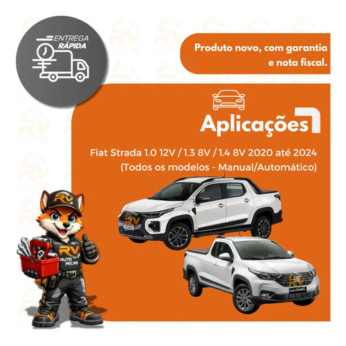 Par Amortecedor Dianteiro Cofap + Kits Strada 2020 Ate 2024 — imagem 2 de 2