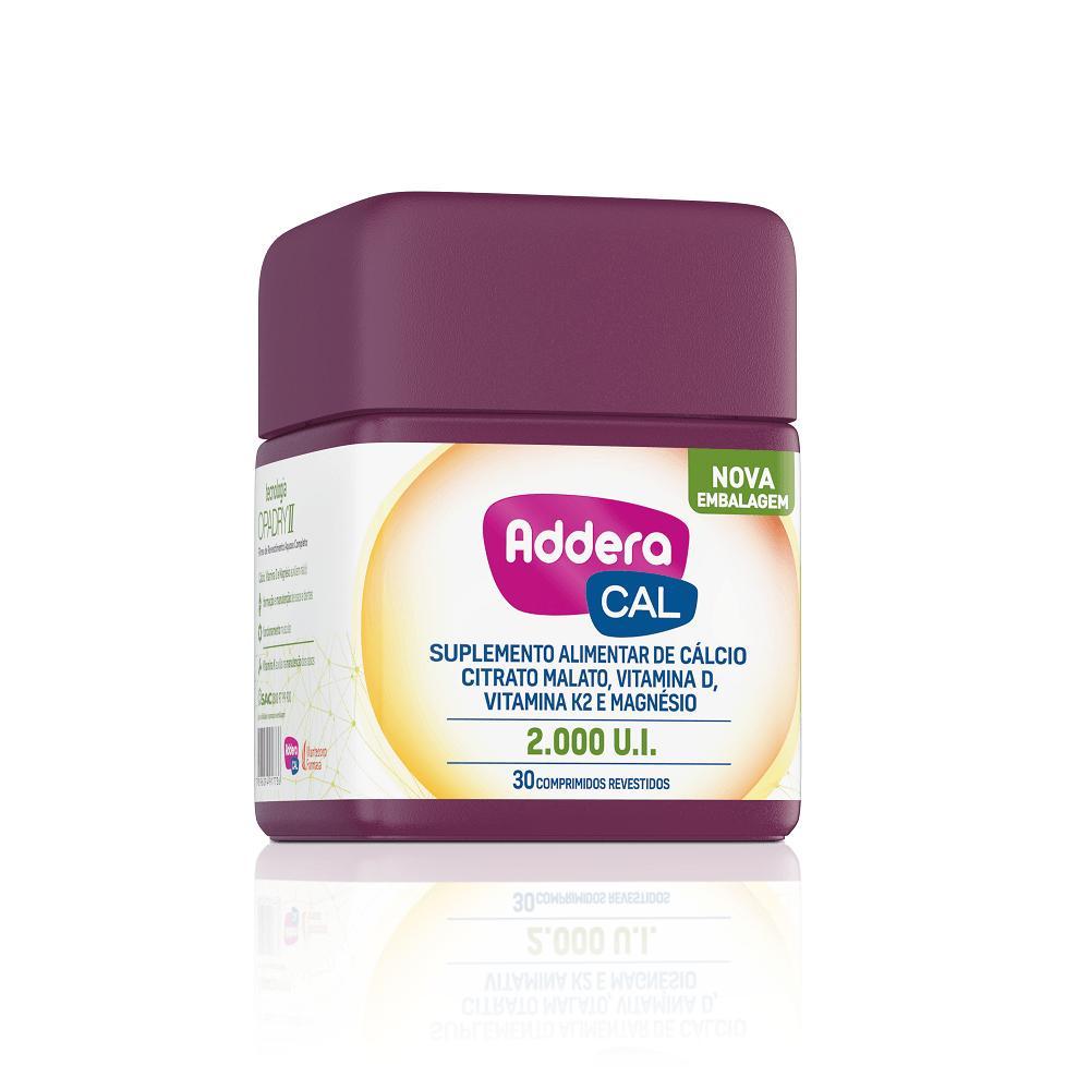 Vitamina D Addera Cal 2.000UI 30 Comprimidos em Oferta na Shopee