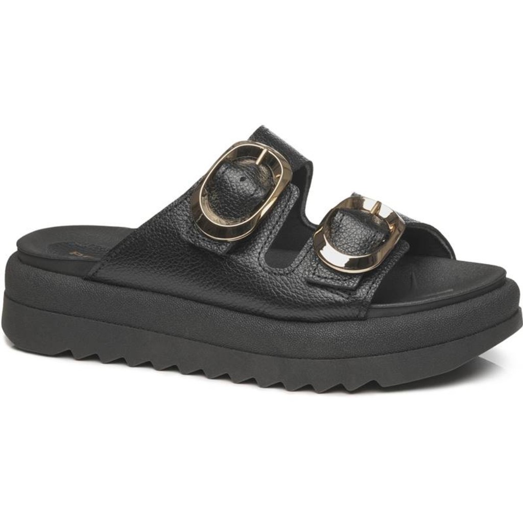 Chinelo Feminino Pegada Birken Flatform Couro 234405