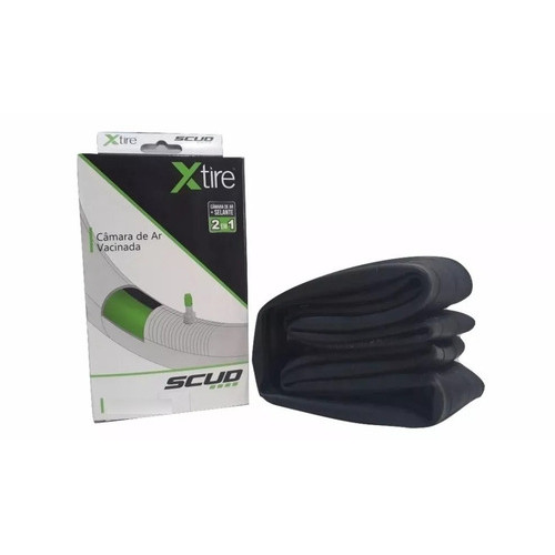 Câmara Ar Vacinada Scud Xtire Aro 17 ( Crypton 115 105 Biz ) Schrader