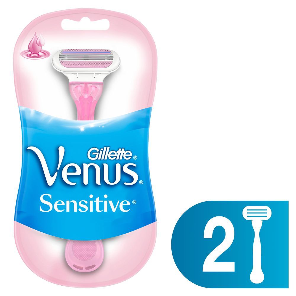 Aparelho De Depilar Gillette Venus Sensitive 2 unidades