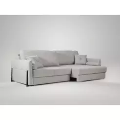 Sofá Orfeu 2,10m sem caixa, Retrátil e Reclinável Linho Premium - NETSOFAS