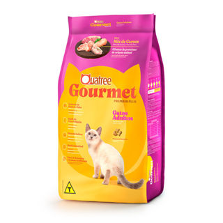 Ração para Gatos Adultos Quatree Gourmet Sabor Mix de Carnes 1Kg em Oferta na Shopee
