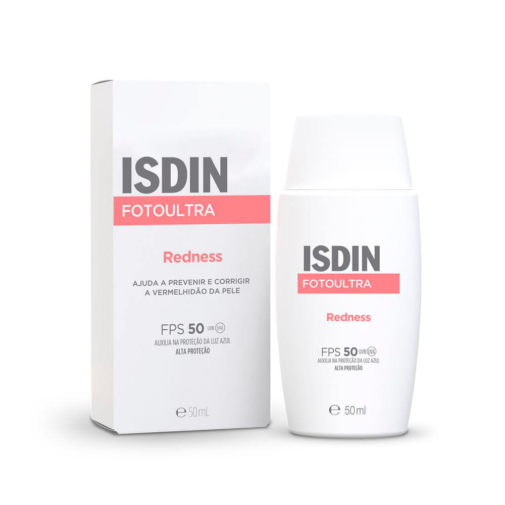 Isdin Fotoultra N50 Redness Alta Protecao 50ml em Oferta na Shopee
