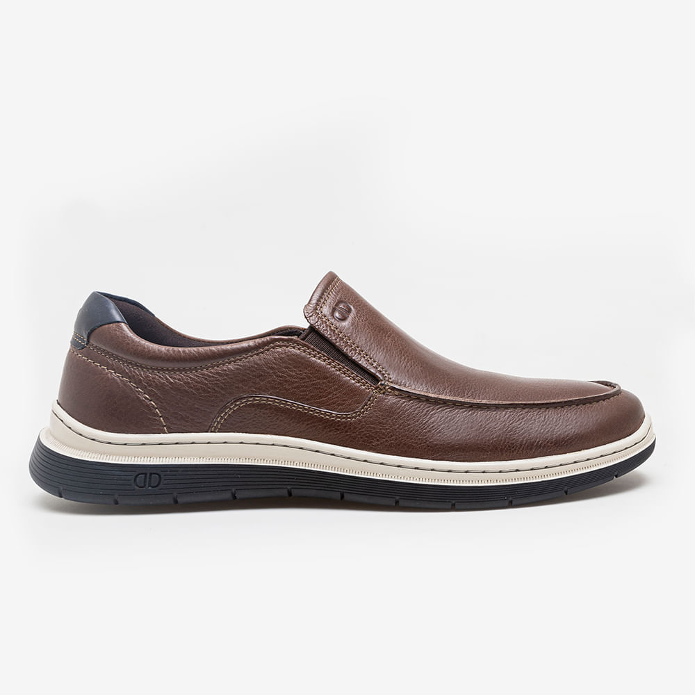 Sapato Casual Easy Leave Conhaque