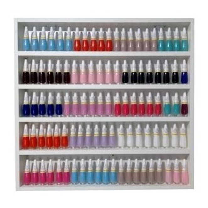 Nicho Organizador Expositor Para 200 Esmaltes 5 Prateleiras