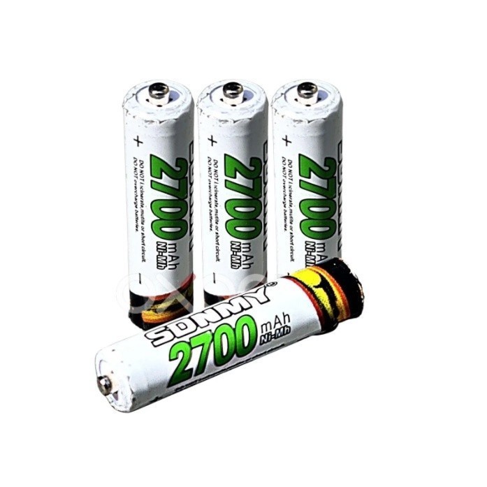 Pilhas Recarregáveis AAA 4 Unidades – Ideal para Teste e Uso Diário em Oferta na Shopee